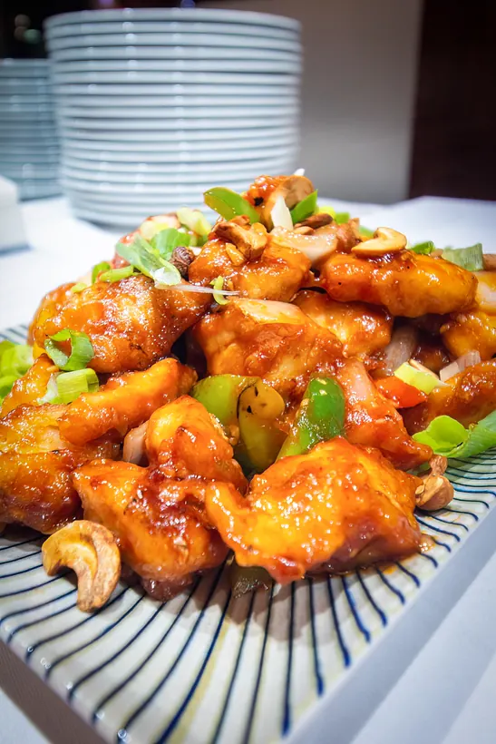 Asian chicken bites at Gill's Restaurant Gibraltar